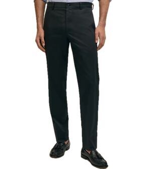 Brooks Brothers Clark Fit Advantage Chino Mens Pants 37x32 Actual 38x30.5 Black